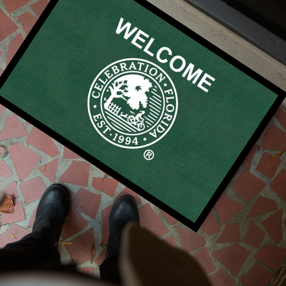 Celebration Welcome Mat