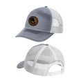 Leather Logo Mesh Hat