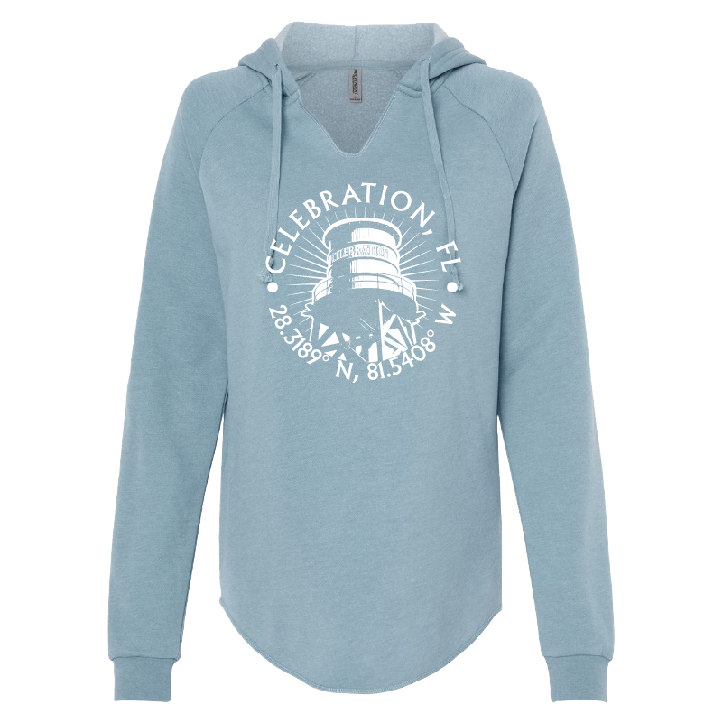 Celebration Ladies Wave Wash Hoodie