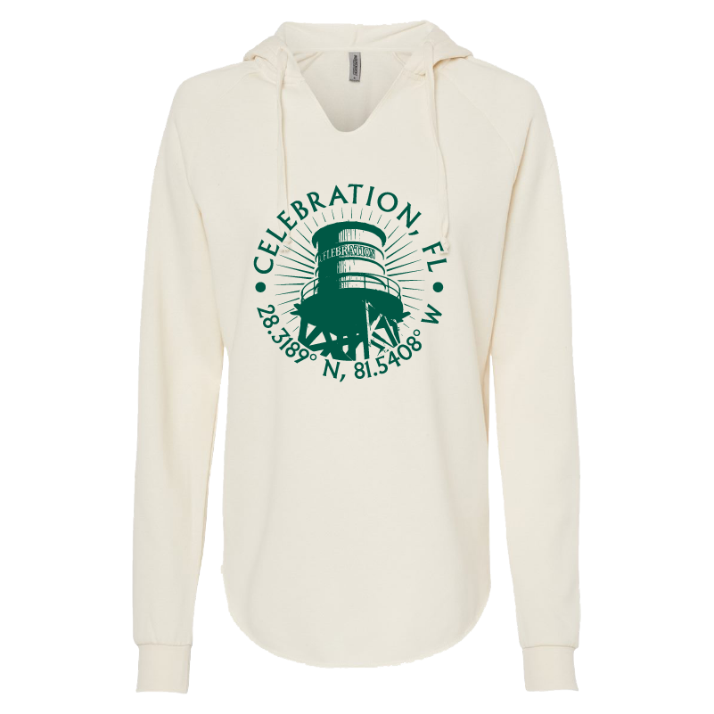 Celebration Ladies Wave Wash Hoodie