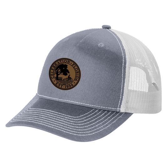 Celebration Leather Patch Cap