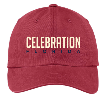 Celebration Garment Washed Cap