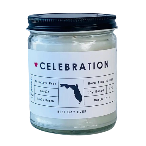 Celebration, FL Candle